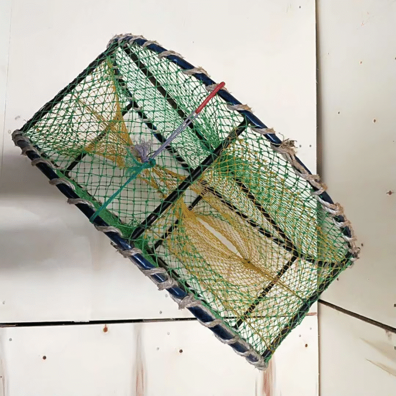 3 Holes Automatic Catfish Fishing Net Shrimp Cage - Image 3