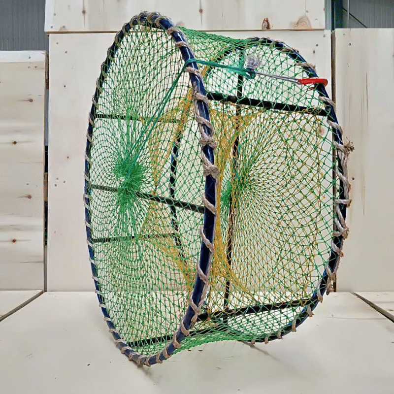 3 Holes Automatic Catfish Fishing Net Shrimp Cage - Image 2